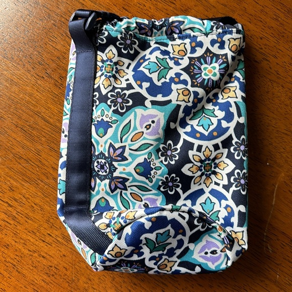 Vera Bradley Lighten Up Water Bottle Crossbody in Lisbon Medallion Cool - Picture 2 of 2
